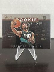 Shaedon Sharpe #28 Basketball Cards 2022 Panini Select Rookie Revolution Prices