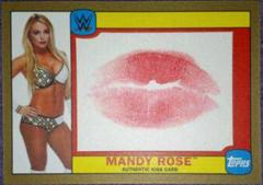Mandy Rose [Gold] #47 Wrestling Cards 2016 Topps WWE Heritage Prices