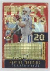 Peyton Manning #FM20 Football Cards 2005 Topps Finest Manning Moments Prices