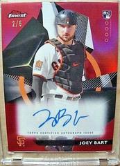 Joey Bart [Red Refractor] #FA-JBA Baseball Cards 2021 Topps Finest Autographs Prices