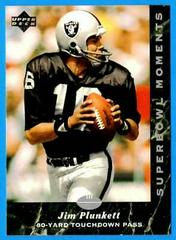 Jim Plunkett Football Cards 1993 Upper Deck NFL Experience Prices