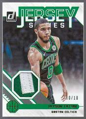 Jayson Tatum [Prime] Basketball Cards 2020 Donruss Jersey Series Prices