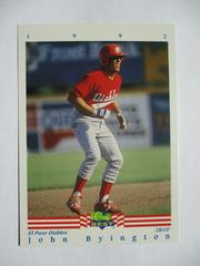 John Byington #336 Baseball Cards 1992 Classic Best Prices