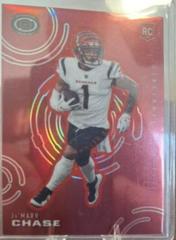 Ja'Marr Chase [Red] #D-9 Football Cards 2021 Panini Chronicles Dynagon Rookies Prices