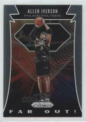 Allen Iverson Basketball Cards 2019 Panini Prizm Far Out Prices