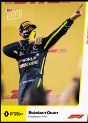 Esteban Ocon #18 Racing Cards 2020 Topps Now Formula 1 Prices