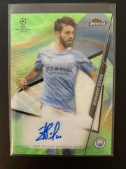 Bernardo Silva [Neon Green Wave Refractor] Soccer Cards 2020 Topps Finest UEFA Champions League Autographs Prices