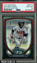 Ozhaino Albies #BTP73 Baseball Cards 2015 Bowman Scout's Top 100 Prices