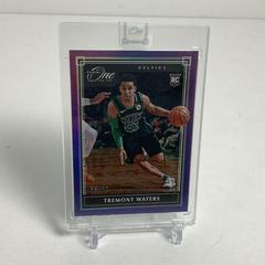 Tremont Waters [Purple] Basketball Cards 2019 Panini One and One Prices