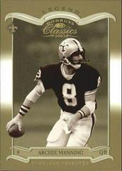 Archie Manning [Timeless Tributes] Football Cards 2003 Panini Donruss Classics Prices