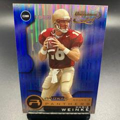 Chris Weinke [Carolina Panthers] #203 Football Cards 2001 Quantum Leaf Prices