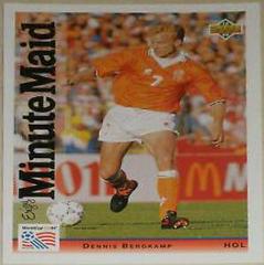 Dennis Bergkamp Soccer Cards 1994 Upper Deck World Cup Soccer Prices