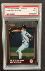 Mariano Rivera #23 Baseball Cards 1997 Bowman Chrome Prices
