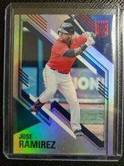 Jose Ramirez [Red] #3 Baseball Cards 2021 Panini Chronicles Elite Prices