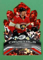 Carter Verhaeghe [Orange] #IC-23 Hockey Cards 2021 Upper Deck Ice Crystals Prices