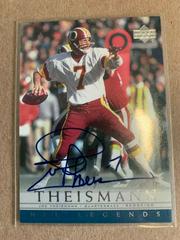 Joe Theismann Football Cards 2000 Upper Deck Legends Autographs Prices