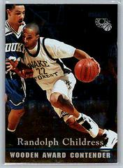 Randolph Childress #91 Basketball Cards 1995 Classic Prices