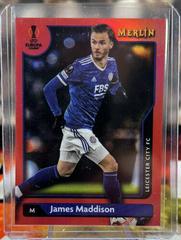James Maddison [Red] Soccer Cards 2021 Topps Merlin Chrome UEFA Prices