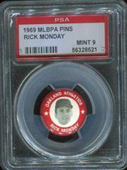 Rick Monday Baseball Cards 1969 MLBPA Pins Prices