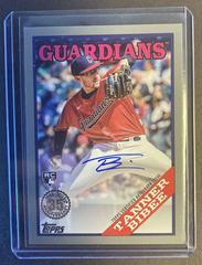 Tanner Bibee [Platinum] #88BAU-TBI Baseball Cards 2023 Topps Update 1988 Autographs Prices