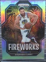 Stephen Curry [Silver] #19 Basketball Cards 2022 Panini Prizm Fireworks Prices