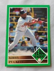 Kirby Puckett #5 Baseball Cards 1992 Fleer Team Leaders Prices