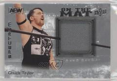 Chuck Taylor Wrestling Cards 2021 Upper Deck AEW Spectrum On the Mat Relics Prices