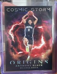 Anthony Black [Red] #22 Basketball Cards 2023 Panini Origins Cosmic Storm Prices