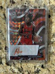 Ayo Dosunmu [Orange] #AA-AYD Basketball Cards 2021 Panini Spectra Aspiring Autographs Prices