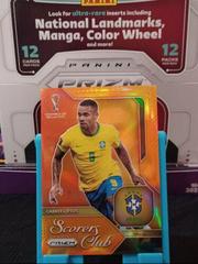 Gabriel Jesus [Orange] Soccer Cards 2022 Panini Prizm World Cup Scorers Club Prices