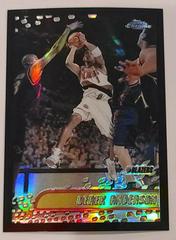 Derek Anderson Black Refractor #109 Basketball Cards 2001 Topps Chrome Prices