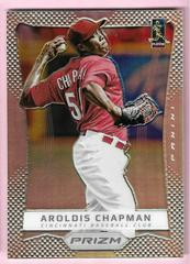 Aroldis Chapman Baseball Cards 2012 Panini Prizm Prices