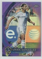 Omar Gonzalez [Red Refractor] #17 Soccer Cards 2014 Topps Chrome MLS Prices