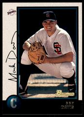 Ben Davis #142 Baseball Cards 1998 Bowman Prices