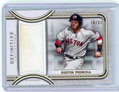 Dustin Pedroia Baseball Cards 2022 Topps Definitive Jumbo Relic Collection Prices