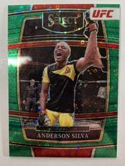 Anderson Silva [Green Disco] #2 Ufc Cards 2022 Panini Select UFC Prices
