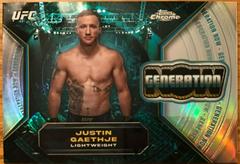 Justin Gaethje #GNW-23 Ufc Cards 2024 Topps Chrome UFC Generation Now Prices