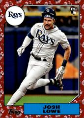 Josh Lowe [Red] #87B-23 Baseball Cards 2022 Topps Japan Edition 1987 Cherry Tree Prices