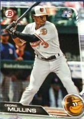 Cedric Mullins #4 Baseball Cards 2019 Bowman Prices