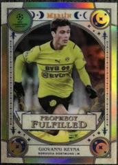 Giovanni Reyna #PF-15 Soccer Cards 2021 Topps Merlin Chrome UEFA Prophecy Fulfilled Prices