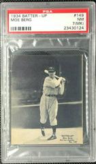 Moe Berg #149 Baseball Cards 1934 Batter Up Prices