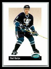 Paul Kariya #1 Hockey Cards 1994 Parkhurst Se Vintage Prices