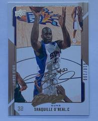 Shaquille O'Neal [Gold Script] #127 Basketball Cards 2008 Upper Deck MVP Prices