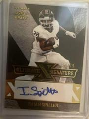 Isaiah Spiller [Gold] #UXSIS1 Football Cards 2022 Leaf Ultimate Draft X Autographs Prices