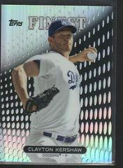 Clayton Kershaw [Refractor] #10 Baseball Cards 2013 Finest Prices
