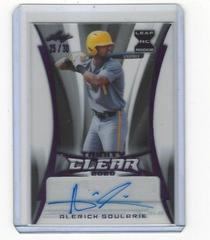 Alerick Soularie [Pink] #CA-AS3 Baseball Cards 2020 Leaf Trinity Clear Autographs Prices