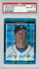 Tim Kalita [Xfractor] #218 Baseball Cards 2002 Bowman Chrome Prices