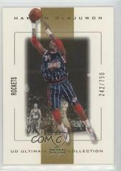 Hakeem Olajuwon Basketball Cards 2000 Ultimate Collection Prices