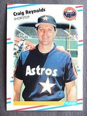 Craig Reynolds #454 Baseball Cards 1988 Fleer Prices