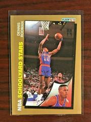 Dennis Rodman Basketball Cards 1992 Fleer Prices